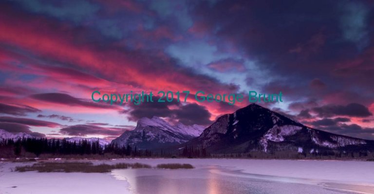 Purple sunset, by George Brunt. ID DSC_0197 rev 2