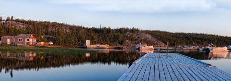 Sunrise Prelude Lake, NWT, Canada, by Carol Quinn. ID 8gb3885-87 rev 1b