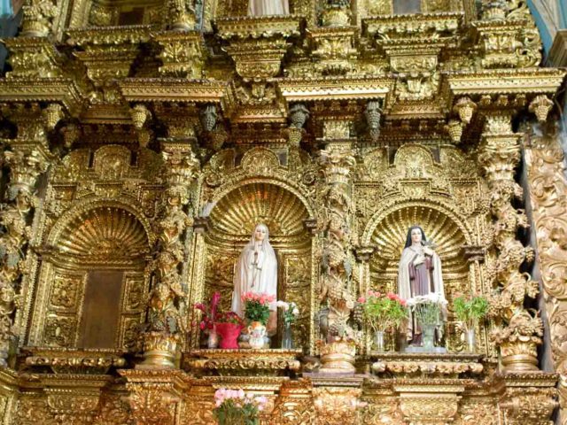 Old Church, Quito, Ecuador, by George Brunt. ID GEB2322